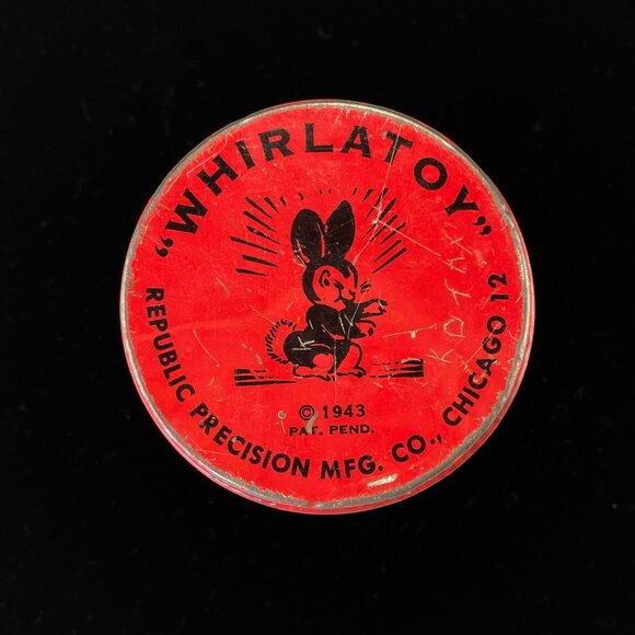 Vintage Mid Century Whirlatoy Spelling Word Game Republic Precision - Picture 1 of 11